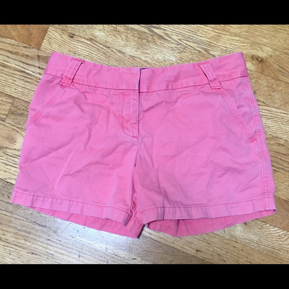 J. Crew pink shorts, 8